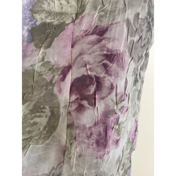 Vintage Floral Cottagecore Dress Maxi Green 10 Retro Chic Sheer Feminine Boho - Picture 5 of 13